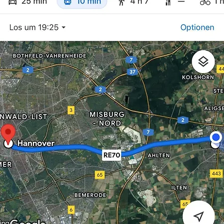 Anbindung Naehe Hannover 2min Bhf Check In Bis 0 Uhr - Self Check In! * レーアテ